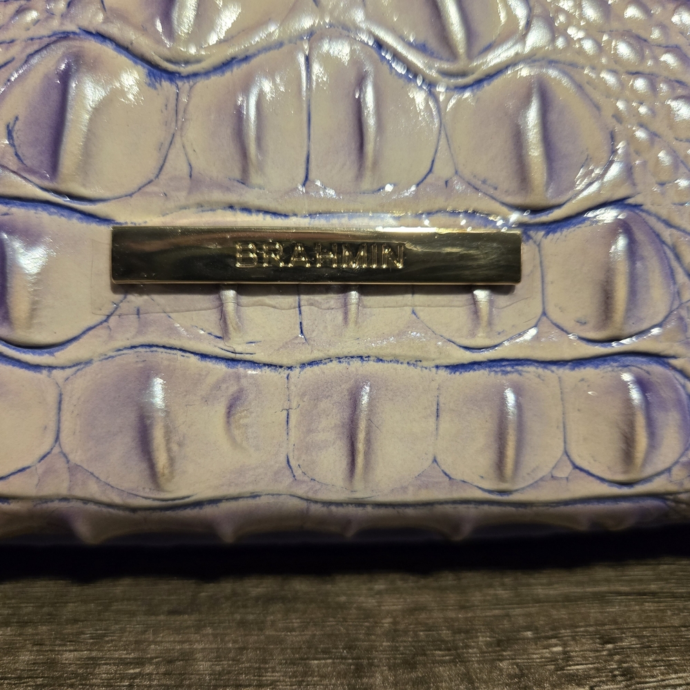 Brahmin Very Peri Hillary Leather Melbourne Purse - Picture 4 of 16